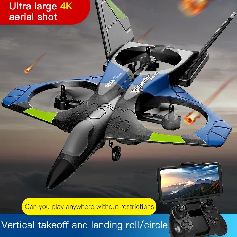 Fpv Drone Camera - V27 Foam Glider Plane Controle Remoto