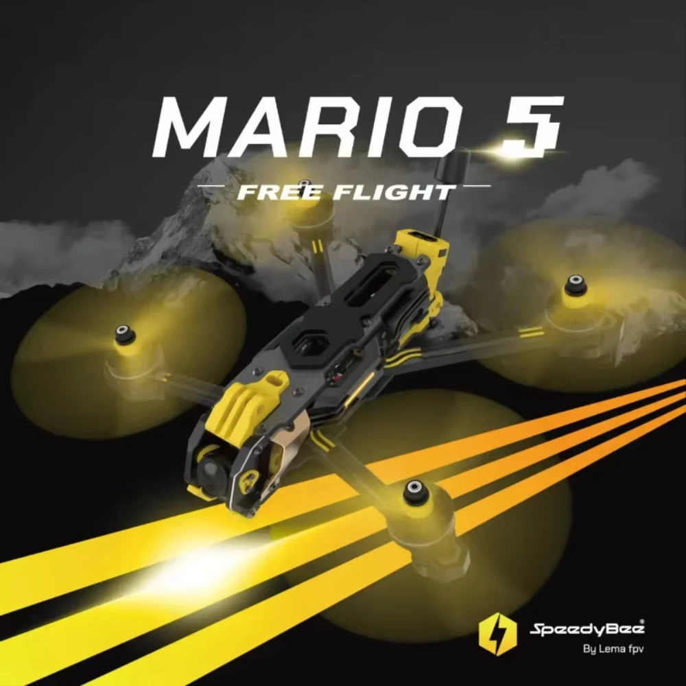 Fpv Drone Propeller - Kit de Quadro Speedybee Mario 5